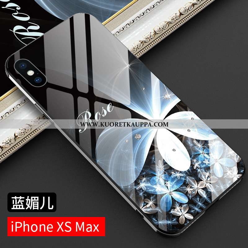 Kuori iPhone Xs Max, Kuoret iPhone Xs Max, Kotelo iPhone Xs Max Silikoni Suojaus Uusi Suuntaus Musta