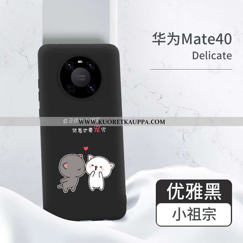 Kuori Huawei Mate 40, Kuoret Huawei Mate 40, Kotelo Huawei Mate 40 Silikoni Murtumaton Puhelimen Mus