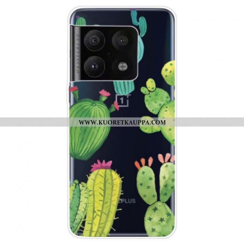 Kuori OnePlus 10 Pro 5G Akvarelli Kaktukset