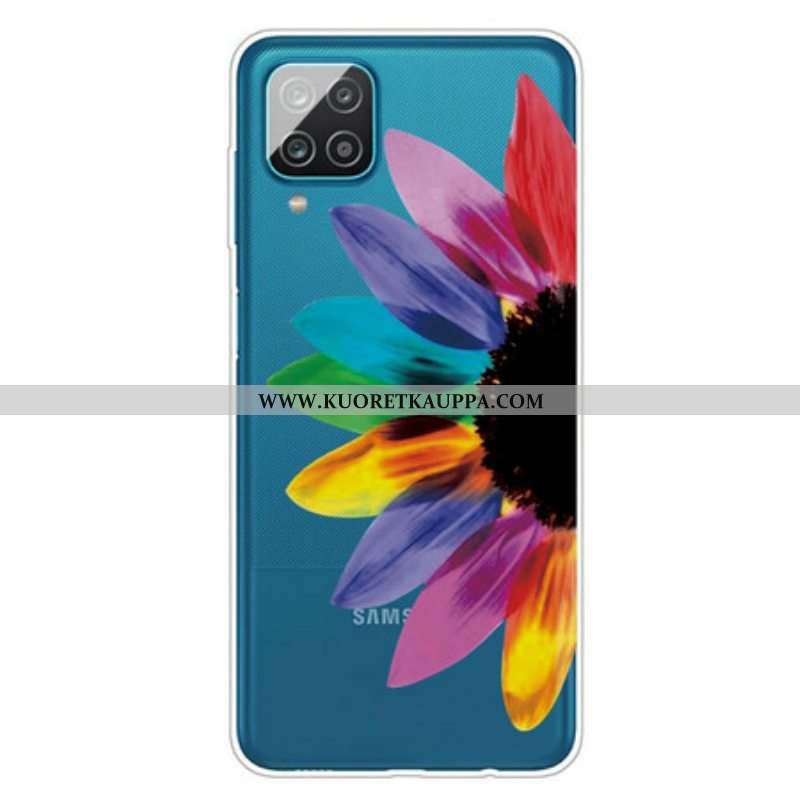 Kuori Samsung Galaxy M12 / A12 Värikäs Kukka