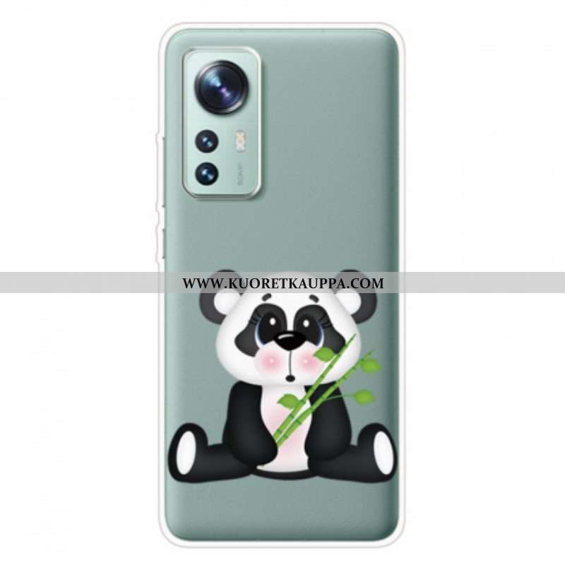 Kuori Xiaomi 12 Pro Suloinen Panda Silikoni