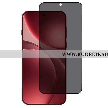 180 Vakoilunestoinen Karkaistusta Lasisesta Näytönsuojasta Oppo Find X9 Pro 5g