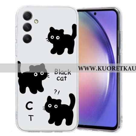 Case Samsung Galaxy A17 4g / 5g Puhelinkuoret Mustat Kissat