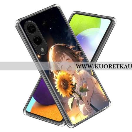 Case Samsung Galaxy S25 5g Edge Puhelinkuoret Auringonkukkatyttö