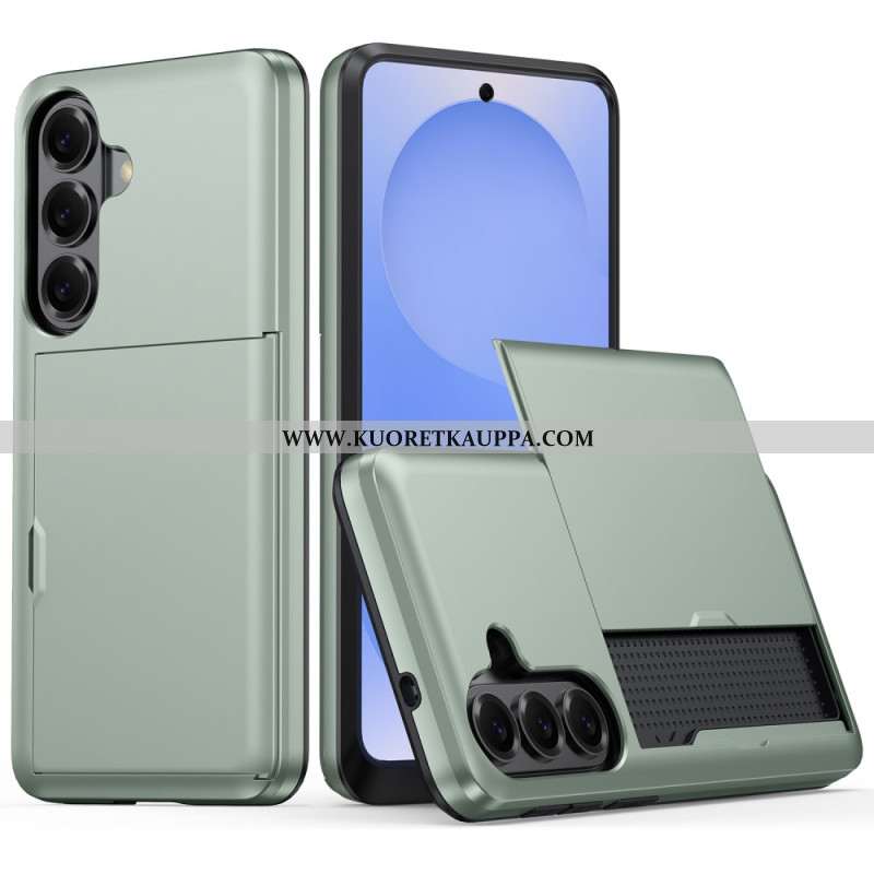 Case Samsung Galaxy S26 Plus Puhelinkuoret Metallikuvioinen Korttikotelo