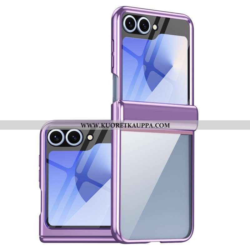 Case Samsung Galaxy Z Flip 7 Fe Puhelinkuoret Metallinhohtoinen Efekti