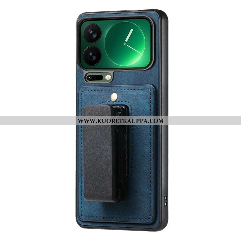 Case Xiaomi 17 Pro Max Puhelinkuoret Vyöklipsi Ja Integroitu Jalusta