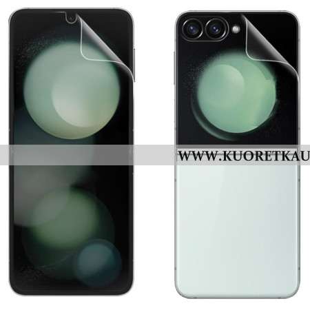 Etu- Ja Takaosan Näytönsuojat Samsung Galaxy Z Flip 7 Fe / Z Flip 6 (imak)