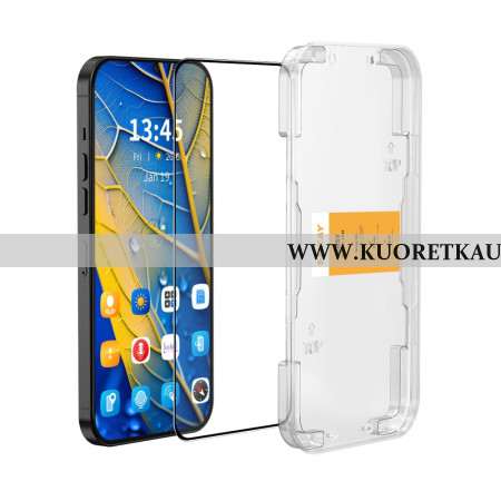 Karkaistusta Lasisesta Näytönsuojasta Huawei Nova 13 Asennusalustalla