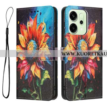 Kotelot Oppo Reno 14 5g Puhelinkuoret Auringonkukkakuvio