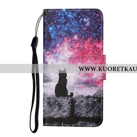 Kotelot Samsung Galaxy A17 4g / 5g Kissa Tähtien Alla