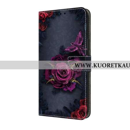 Kotelot Samsung Galaxy A17 4g / 5g Puhelinkuoret Violetit Kukat