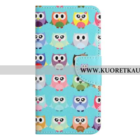 Kotelot Samsung Galaxy A17 4g / 5g Pöllöjä Suojakuori