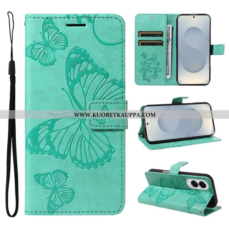 Kotelot Samsung Galaxy S25 5g Edge Jättimäinen Perhoskuvio