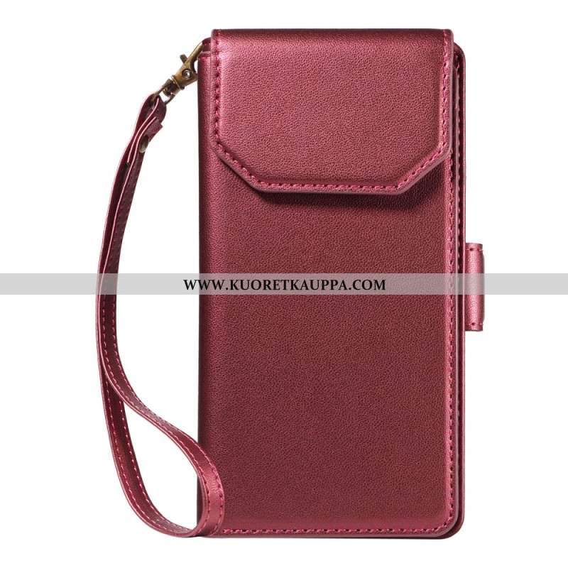 Kotelot Samsung Galaxy S25 5g Edge Puhelinkuoret Korttikotelo Ja Rannehihna