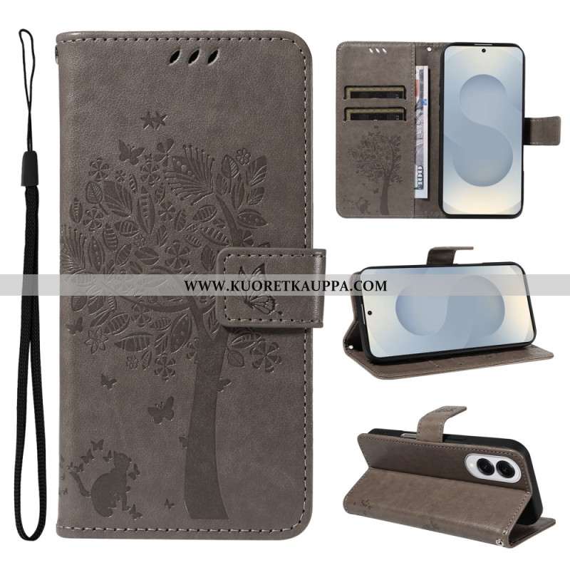 Kotelot Samsung Galaxy S25 5g Edge Puu Ja Kissa Suojakuori