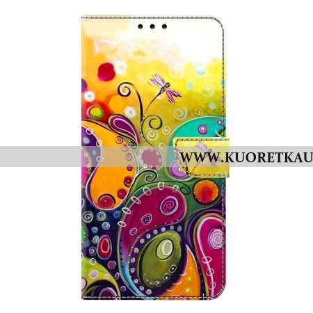 Kotelot Samsung Galaxy S25 Plus 5g Puhelinkuoret Värikäs Kukkakuvio