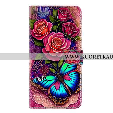 Kotelot Samsung Galaxy S25 Plus 5g Sinertävä Perhonen