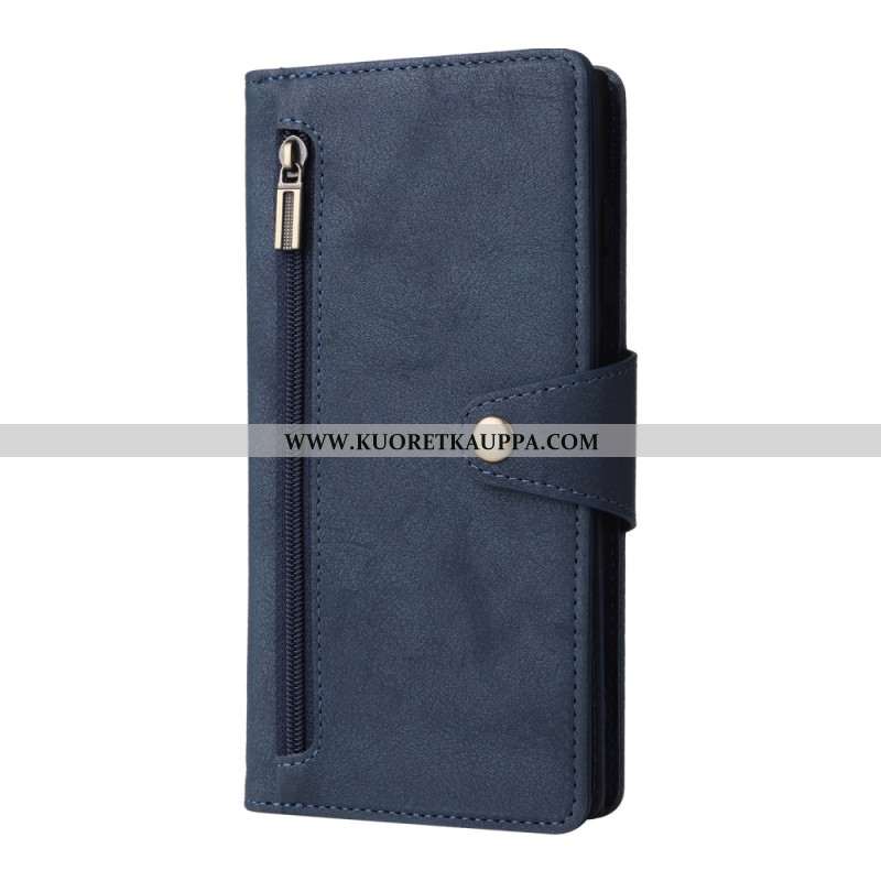 Kotelot Samsung Galaxy S25 Ultra 5g Mokkanahkakuvioinen Lompakko Hihnalla