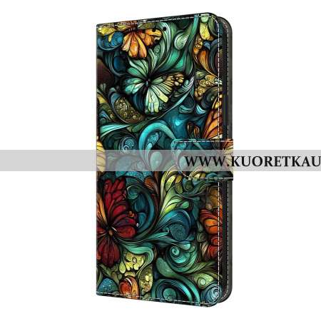 Kotelot Samsung Galaxy S26 Plus Vesivärikukkia Ja -kasveja