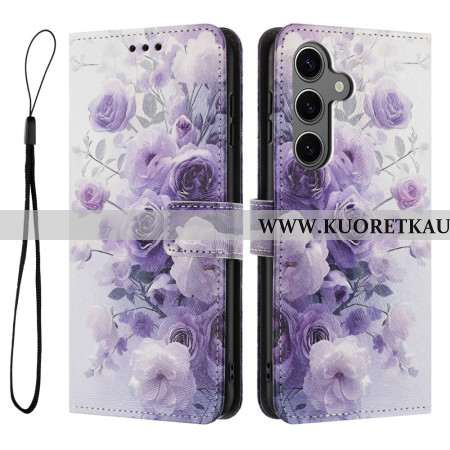 Kotelot Samsung Galaxy S26 Puhelinkuoret Violetit Ruusut