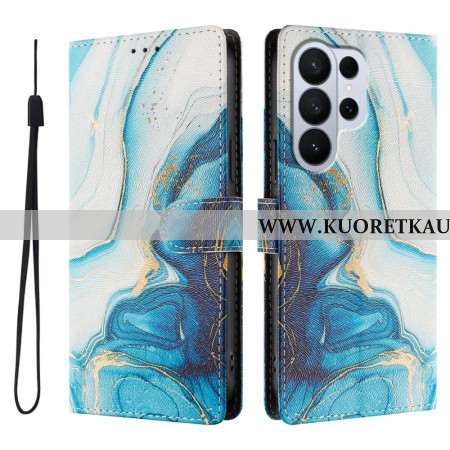 Kotelot Samsung Galaxy S26 Ultra Sininen Marmoriefekti