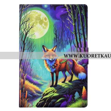 Kotelot Samsung Galaxy Tab S11 Kettu Kuunvalossa