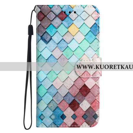 Kotelot Sony Xperia 1 Vii Ruudukkokuvio Suojakuori