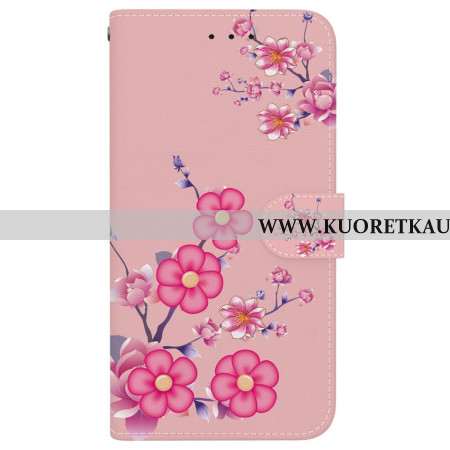 Kotelot Sony Xperia 10 Vii Puhelinkuoret Sakura-kuvio