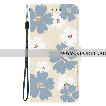 Kotelot Sony Xperia 10 Vii Sinisiä Päivänkakkaroita