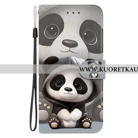Kotelot Sony Xperia 10 Vii Söpö Panda Suojakuori