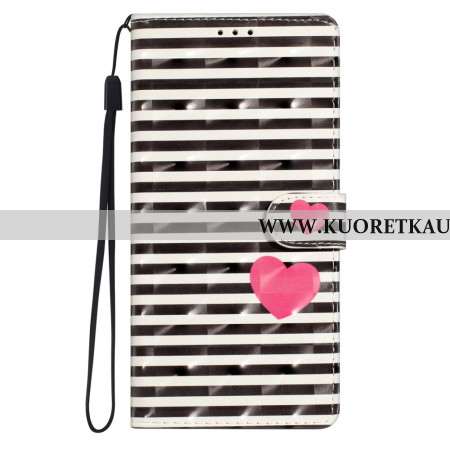 Kotelot Xiaomi 15 Pro 3d-raidat Ja Sydämet Suojakuori