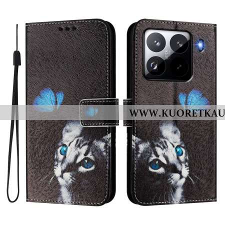 Kotelot Xiaomi 15 Pro Perhonen Ja Kissa