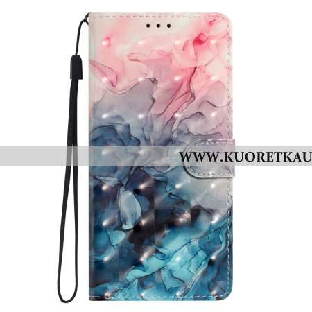 Kotelot Xiaomi 15t Pro Vaaleanpunainen Ja Sininen Marmori Suojakuori