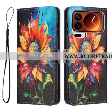 Kotelot Xiaomi 17 Pro Auringonkukka Suojakuori