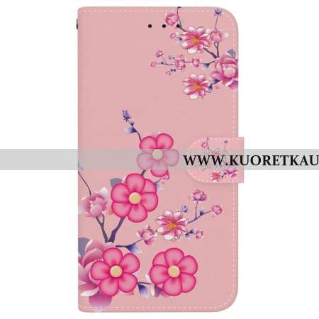 Kotelot Xiaomi Redmi Note 14 4g Sakura-kuvio Suojakuori