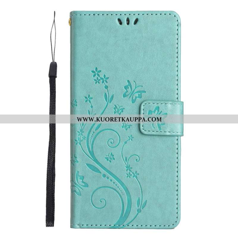 Kotelot Xiaomi Redmi Note 14 5g Kukkia Ja Perhosia