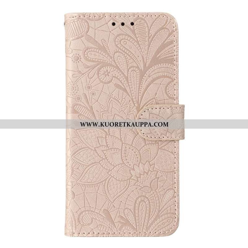 Kotelot Xiaomi Redmi Note 14 Pro 4g Puhelinkuoret Kukallinen Pitsi