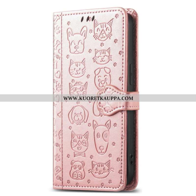 Kotelot Xiaomi Redmi Note 14 Pro Plus 5g Puhelinkuoret Animoidut Eläimet