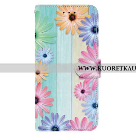 Kotelot Xiaomi Redmi Note 14s Auringonkukkakuvio