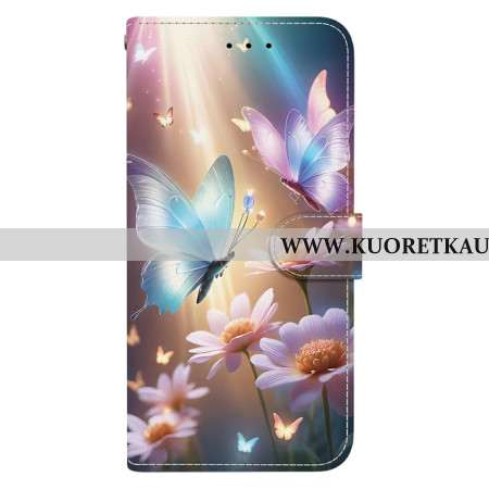 Kotelot Xiaomi Redmi Note 15 Pro 5g Kukkakuvio Perhonen