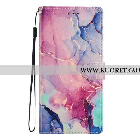 Kotelot Xiaomi Redmi Note 15 Pro Plus 5g Vaaleanpunainen Ja Vihreä Marmori