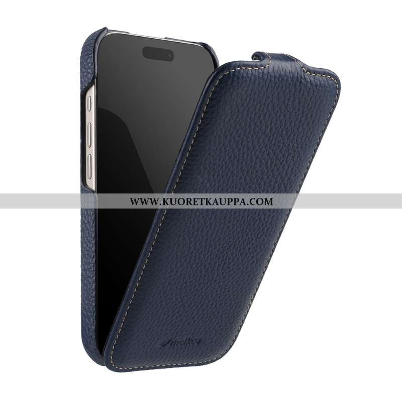 Kotelot iPhone 17 Pro Magsafe-yhteensopiva Premium Vertical Flip Cover -suojakuoren Kanssa