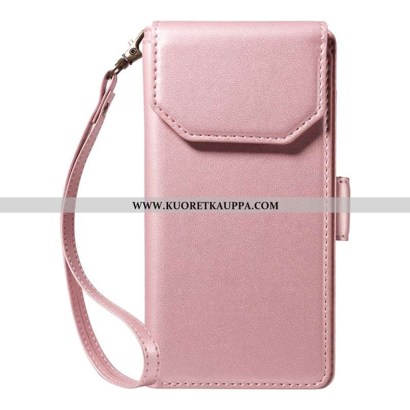 Kotelot iPhone 17 Pro Max Monikorttinen Kaulanauha Suojakuori