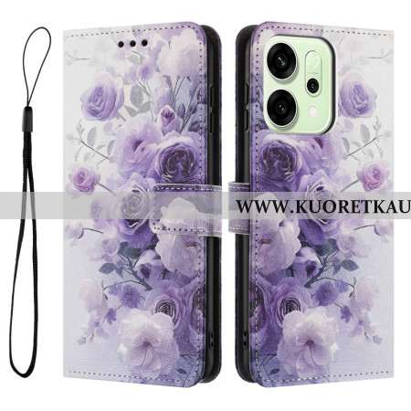 Kuoret Oppo Reno 14 Pro 5g Violetit Ruusut