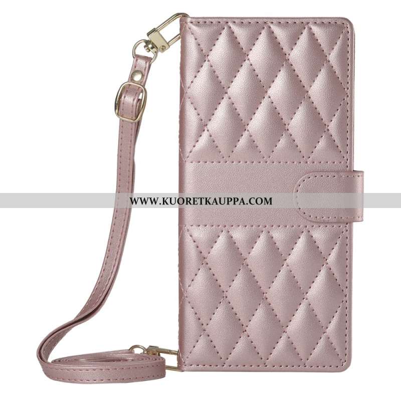 Kuoret Samsung Galaxy S25 5g Edge Tikattu Hihnalla Ja Olkahihnalla