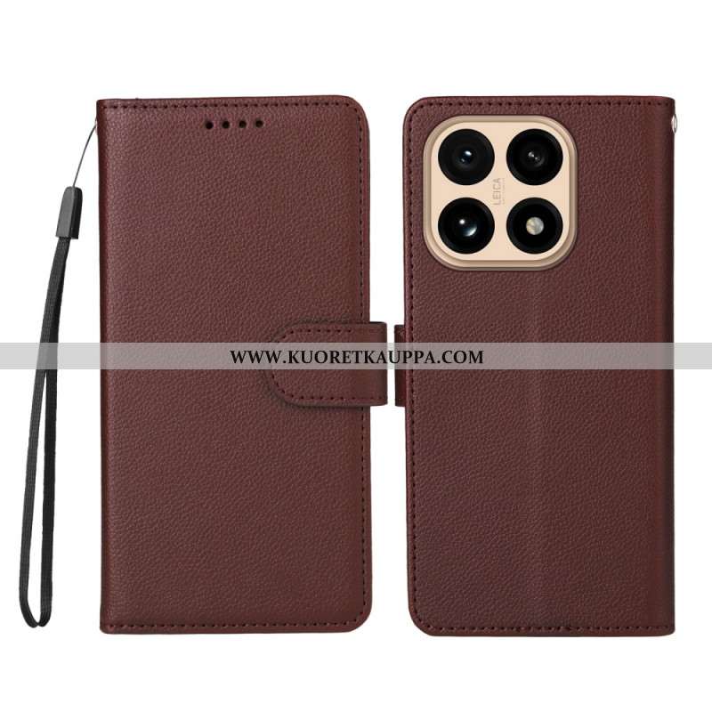 Kuoret Xiaomi 15t Teksturoitu Tekonahka