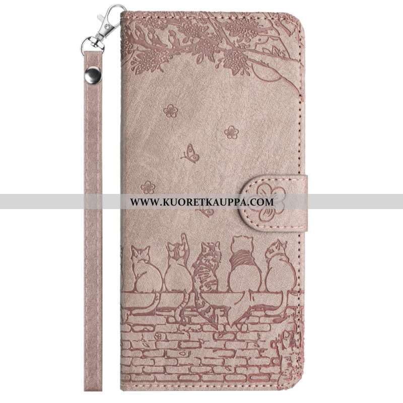 Kuoret Xiaomi Redmi Note 14 Pro 4g Kissapari Hihnalla