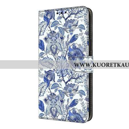 Kuoret Xiaomi Redmi Note 14 Pro 4g Sininen Kukkakuvio