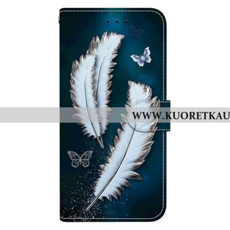 Kuoret Xiaomi Redmi Note 15 Pro 5g Valkoiset Höyhenet